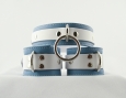Crystal Blue Collar n Cuffs